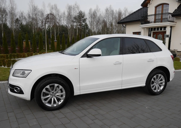 Audi Q5 cena 99000 przebieg: 144000, rok produkcji 2016 z Przedbórz małe 352